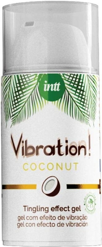 Рідкий вібратор для двох Coconut Intt (Vegan), 15 мл, зі смаком кокосу - Изображение 2