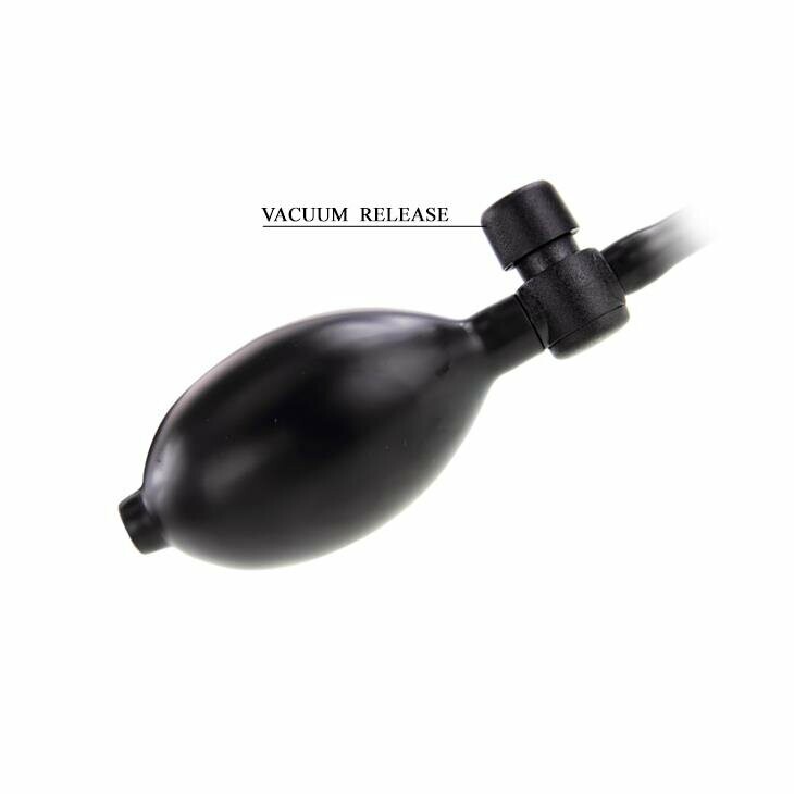 Фалоімітатор з накачуванням реалістичний Inflateable Dildo, 18.8 см - Изображение 4