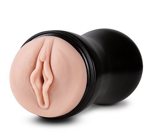 Мастурбатор-вагіна Blush M for Men самозмащувальний, в колбі, бежевий, 18.4 х 8.2 см