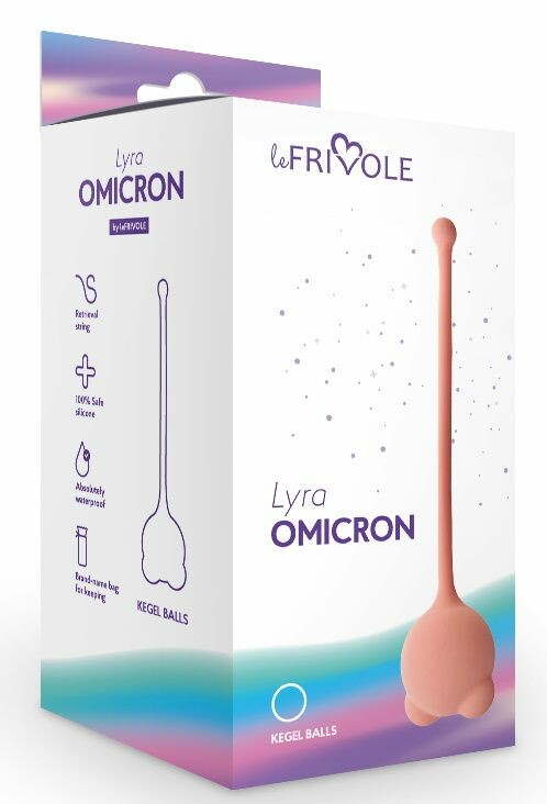 Вагінальна кулька Lyra Omicron  , силікон - Изображение 2