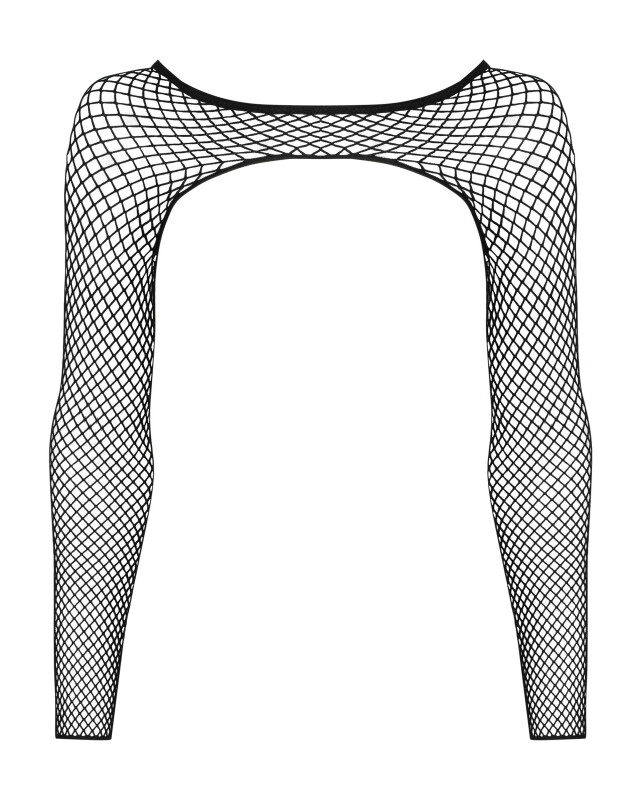 Топ сіточка з рукавами Obsessive та відкритими грудьми, S/M/L - Изображение 6
