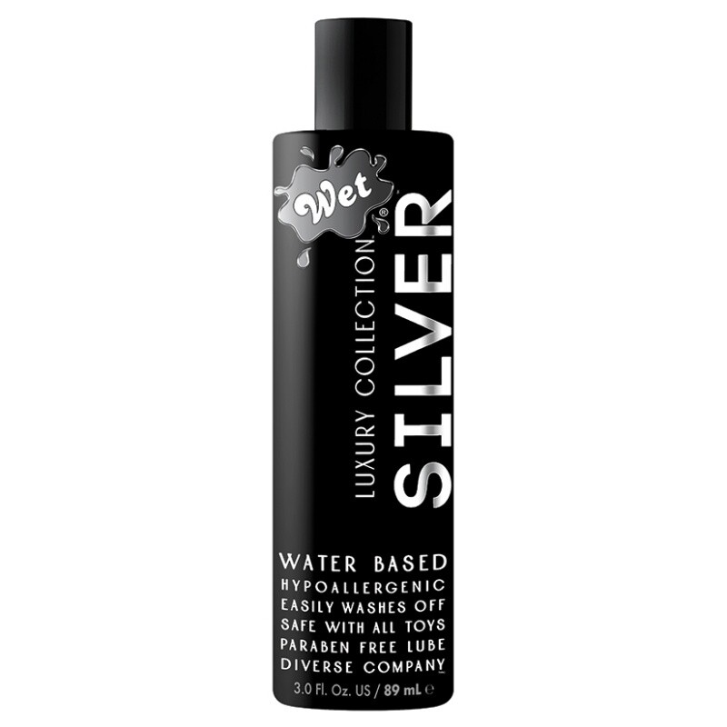 Лубрикант Wet Silver 89 мл, на водній основі, без парабенів - Изображение 1
