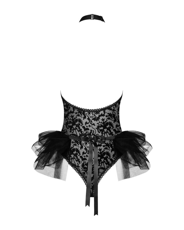 Костюм еротичної покоївки Obsessive Frilles 3 предмети, L/XL - Зображення 1