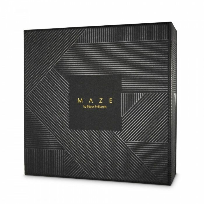 Портупея з кільцем на шиї MAZE Bijoux Indiscrets бежева, OS