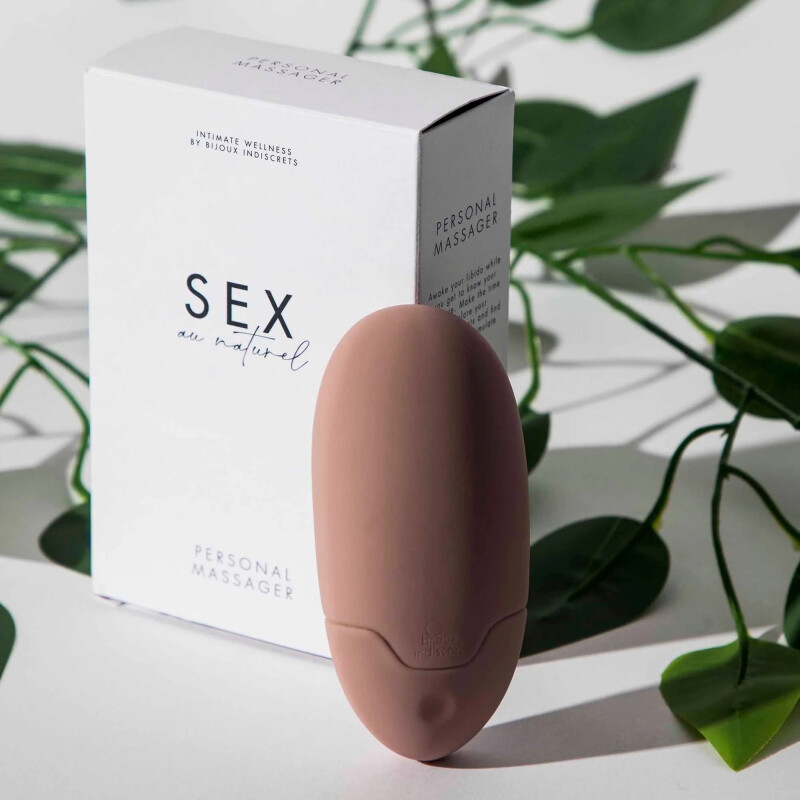 Вібромасажер для клітора та всього тіла Sex au Naturel PERSONAL MASSAGER Bijoux Indiscrets, 9.5 х 4.5 см - Зображення 5