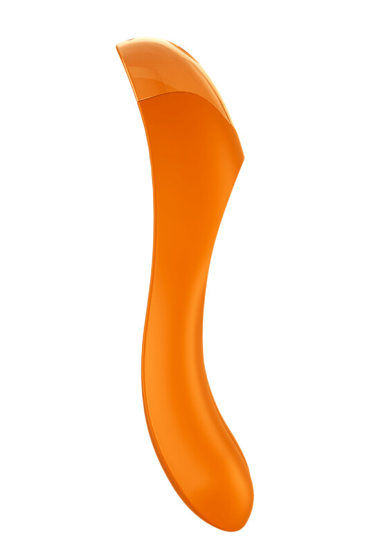 Вібратор на палець Satisfyer Candy Cane помаранчевий, 12 х 3.5 см - Изображение 3