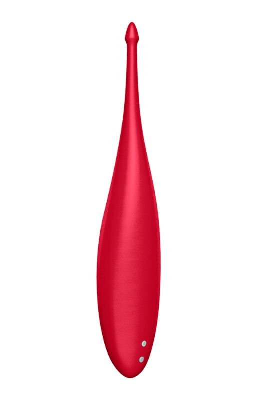 Вібратор Satisfyer Twirling Fun для точкової стимуляції ерогенних зон, червоний, 17.5 х 2.5 см - Изображение 2