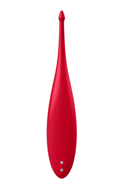 Вібратор Satisfyer Twirling Fun для точкової стимуляції ерогенних зон, червоний, 17.5 х 2.5 см - Изображение 3
