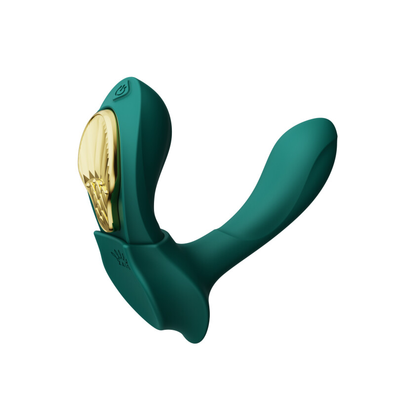 Вібратор в трусики AYA Zalo Turquoise Green на пульті керування - Зображення 4