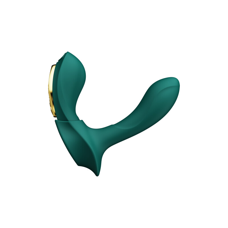 Вібратор в трусики AYA Zalo Turquoise Green на пульті керування - Зображення 5