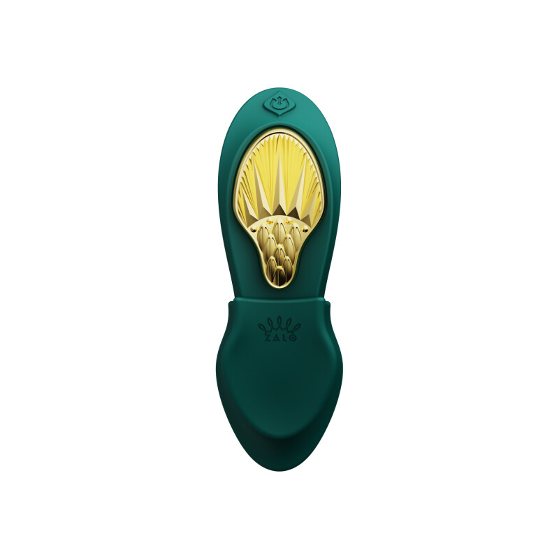 Вібратор в трусики AYA Zalo Turquoise Green на пульті керування - Зображення 9