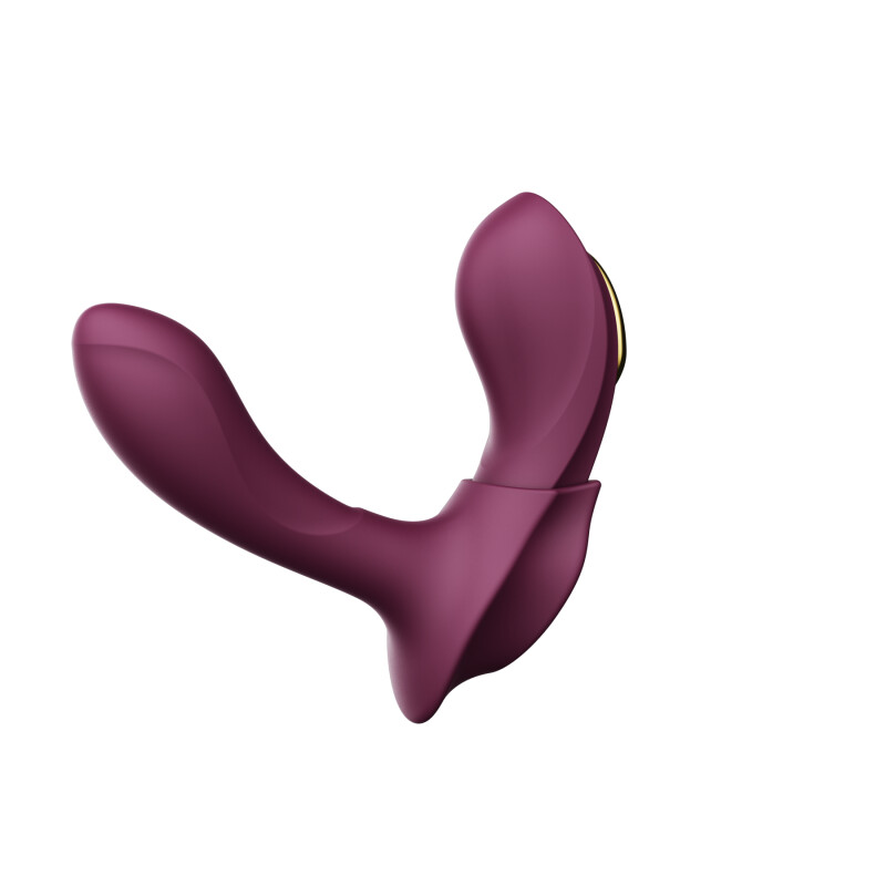 Вібратор в трусики AYA Zalo Velvet Purple на пульті керування - Зображення 7