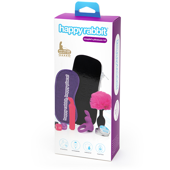 Набір секс іграшок Happy Rabbit Couples Kit (7 предметів) - Изображение 8