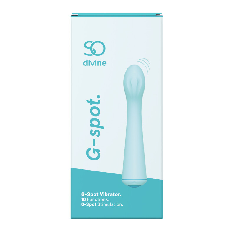 Вібратор для точки G So Divine блакитний, 18 х 5 см - Изображение 3