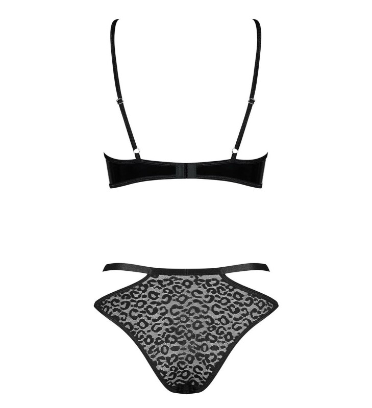 Комплект білизни сексуальний Bagirela, чорний, S/M - Зображення 5