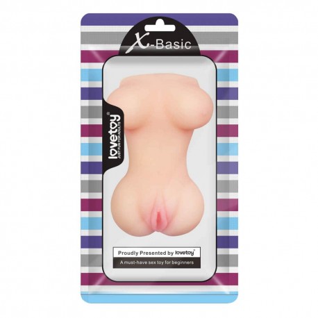 Мастурбатор реалістичний X-Basic Pocket Boobs &amp; Pussy - Изображение 2
