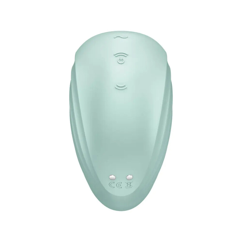 Вакуумний стимулятор Satisfyer Pearl Diver для клітора, м'ятний, 5 х 6.6 см - Изображение 3