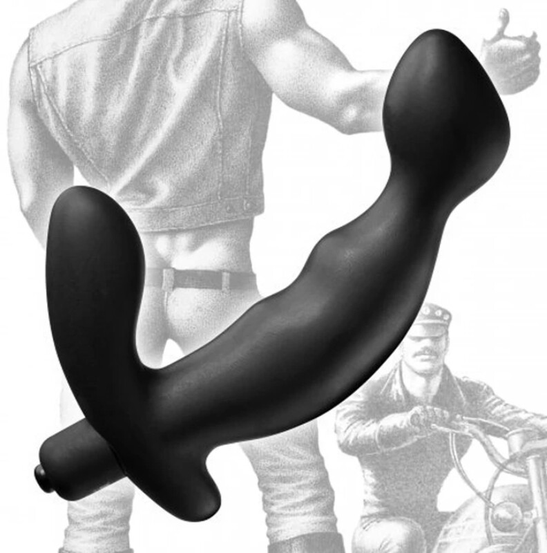Масажер простати Tom of Finland чорний, 15.2 х 3 см - Зображення 1