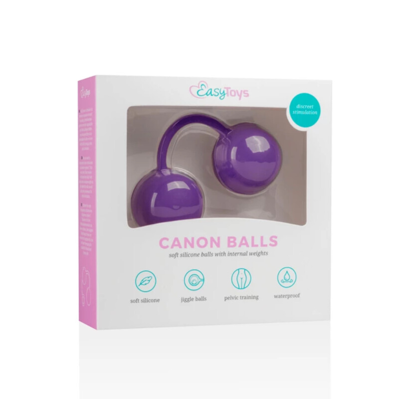 Вагінальні кульки Easy Toys зі зміщеним центром тяжіння, рожеві, 20 х 3.7 см - Зображення 4