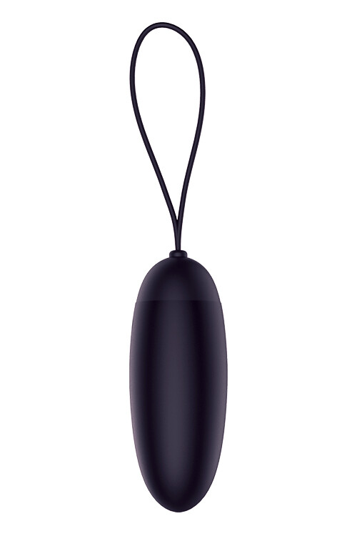 Віброяйце з бездротовим пультом керування DUSKY PLEASER BLACK - Изображение 2