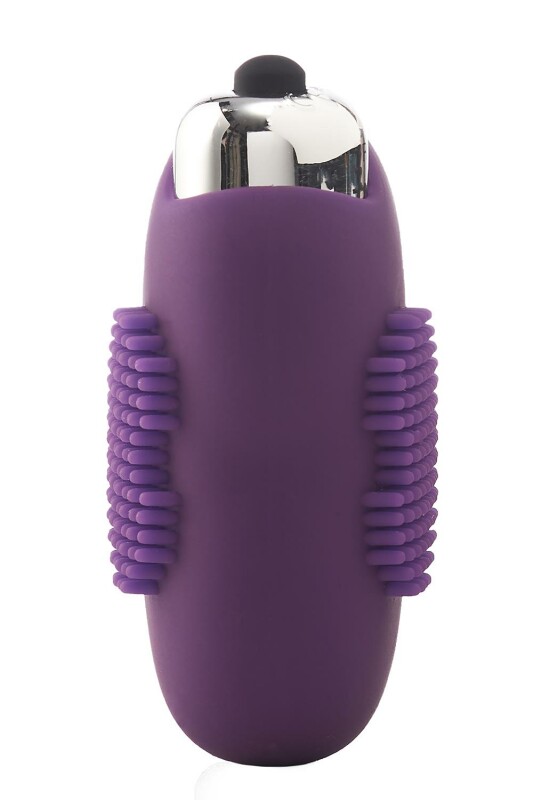 Ерекційне кільце з вібрацією Dream Toys FLIRTS COCKRING PURPLE - Зображення 2