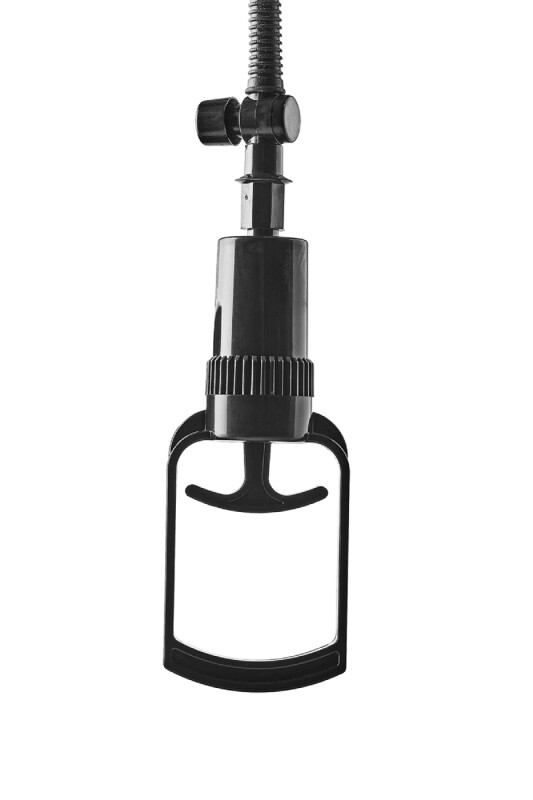 Вакуумна помпа механічна Dreamtoys Ramrod з манометром, прозора, 20 х 5.9 см - Зображення 7