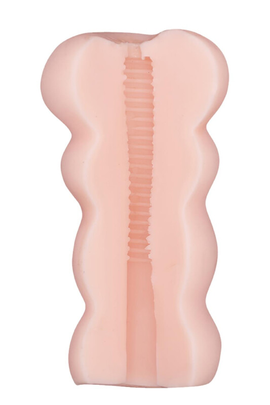 Мастурбатор-анус Dreamtoys The girl next door з відкритим кінцем, бежевий, 15 х 7 см - Изображение 3