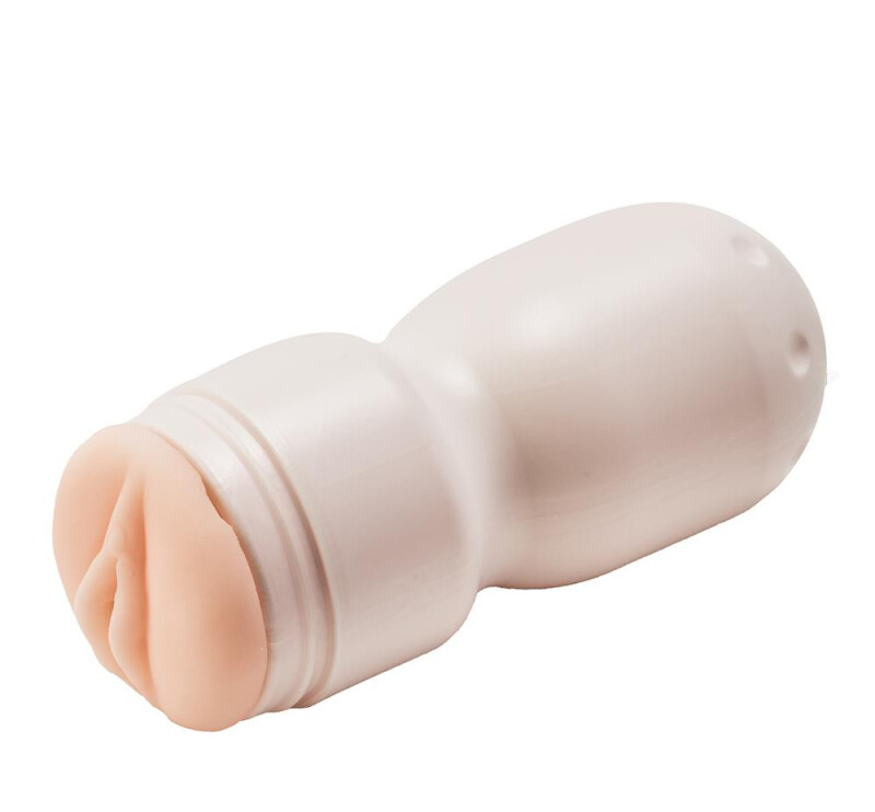 Мастурбатор-вагіна Dreamtoys The girl next door в колбі, бежевий, 16 х 6 см - Изображение 5