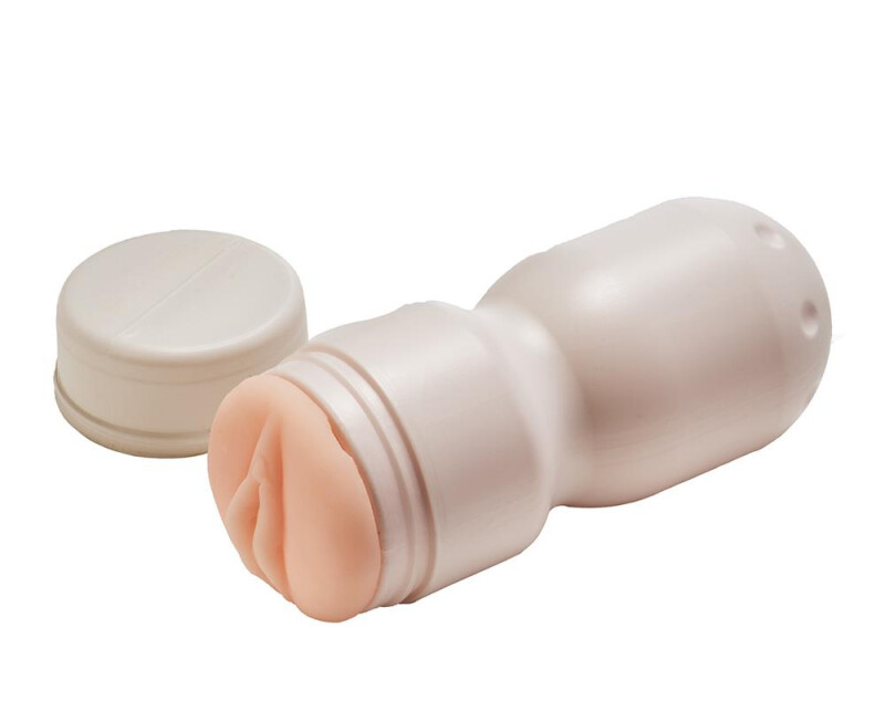 Мастурбатор-вагіна Dreamtoys The girl next door в колбі, бежевий, 16 х 6 см - Изображение 3