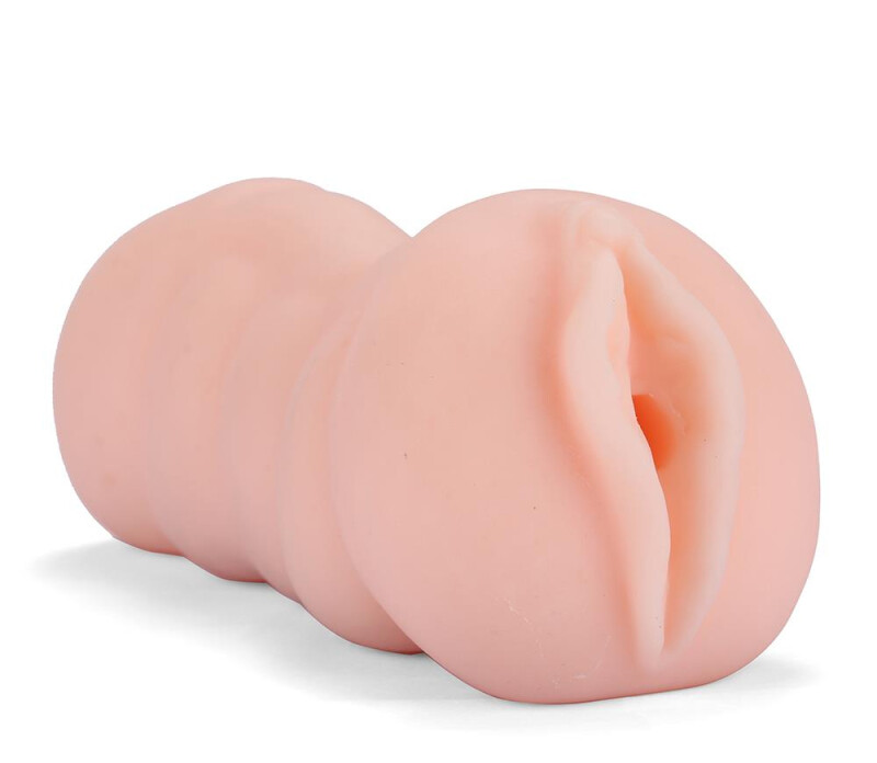 Мастурбатор-вагіна Dreamtoys The girl next door з вібрацією, бежевий, 13.5 х 6 см - Изображение 2