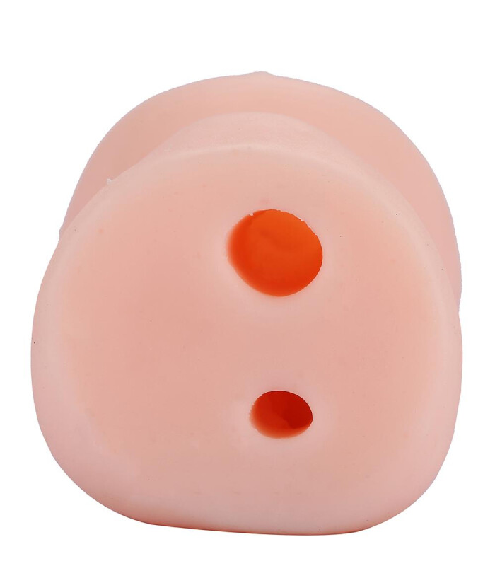 Мастурбатор-вагіна Dreamtoys The girl next door з вібрацією, бежевий, 13.5 х 6 см - Изображение 4