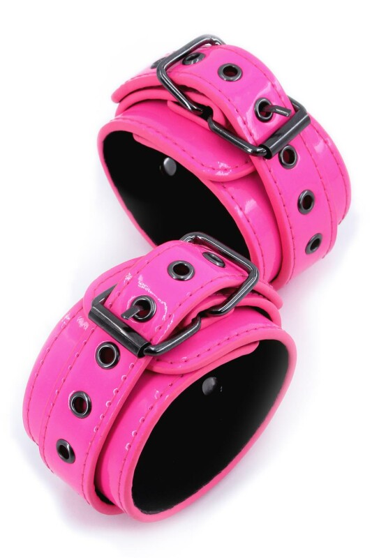 Поножі NS Novelties Electra Ankle Cuffs рожеві