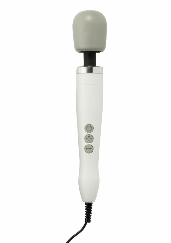 Вібромасажер Doxy Original, білий, 35 х 5.5 см