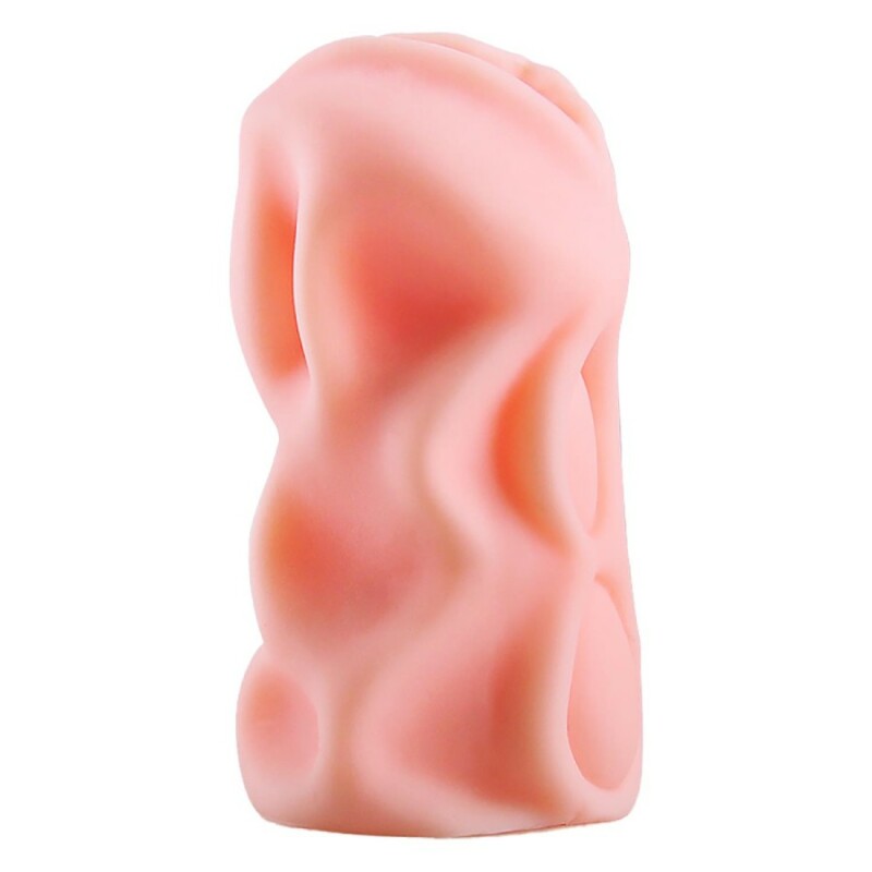 Мастурбатор-вагіна Dreamtoys The girl next door бежевий, 12.2 х 5.5 см - Зображення 3
