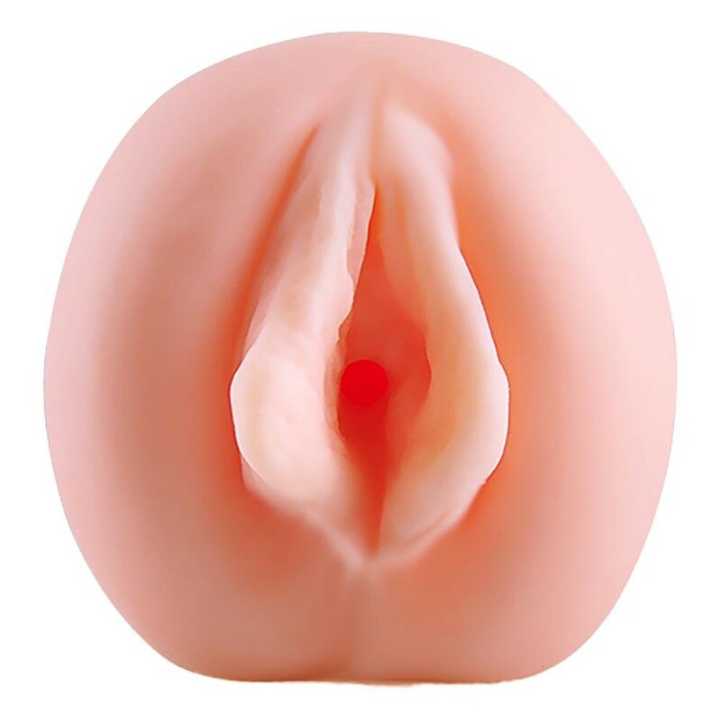 Мастурбатор-вагіна Dreamtoys The girl next door бежевий, 12.2 х 5.5 см - Зображення 4