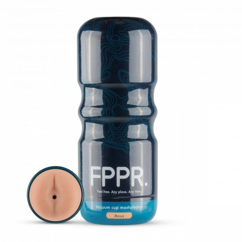Мастурбатор анус у колбі FPPR, бежевий - Изображение 2