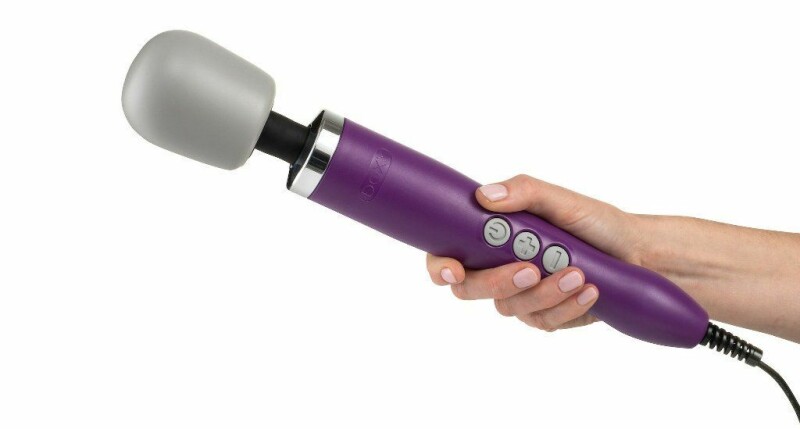 Вібромасажер Doxy Original, фіолетовий, 35 х 5.5 см - Изображение 3