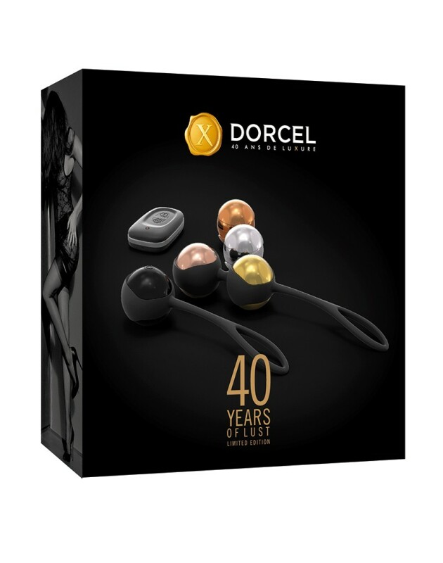 Набір вагінальних кульок Dorcel, зі зміщеним центром ваги та вібрацією, різнокольорові. - Зображення 5