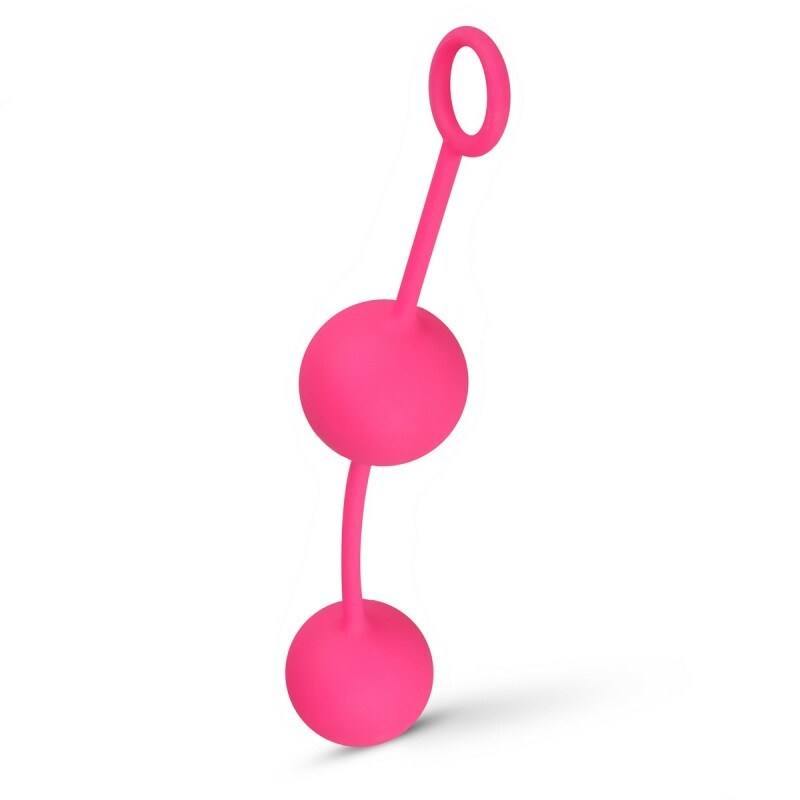 Вагінальні кульки Easy Toys зі зміщеним центром тяжіння, рожеві - Зображення 3