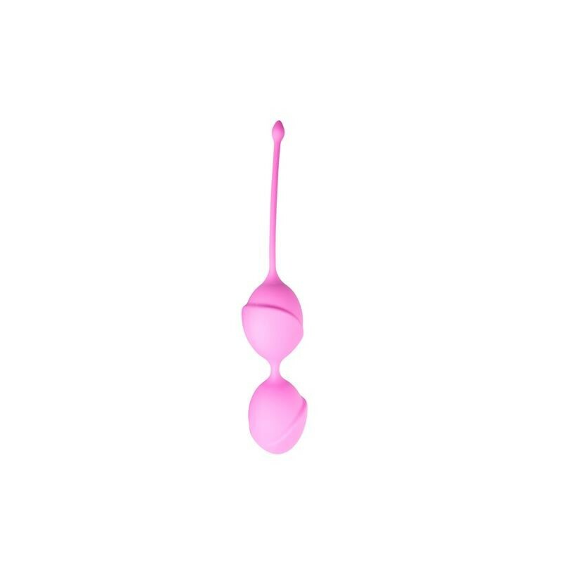 Вагінальні кульки подвійні Vagina Balls для вправ Кегеля, рожеві