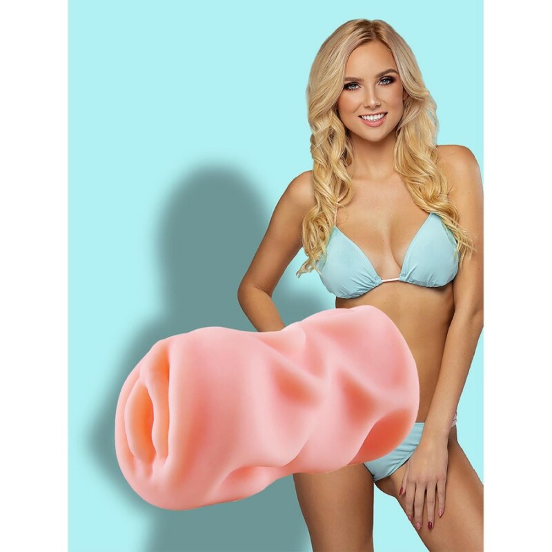 Мастурбатор-вагіна Dreamtoys The girl next door бежевий, 12.2 х 5.5 см