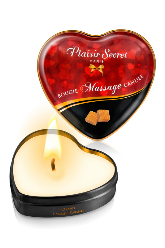 Масажна свічка Plaisir Secret, з ароматом карамелі, 35 мл