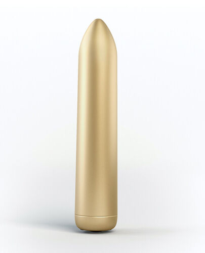 Віброкуля Dorcel, перезаряджається, золота, 8.7 х 1.6 см
