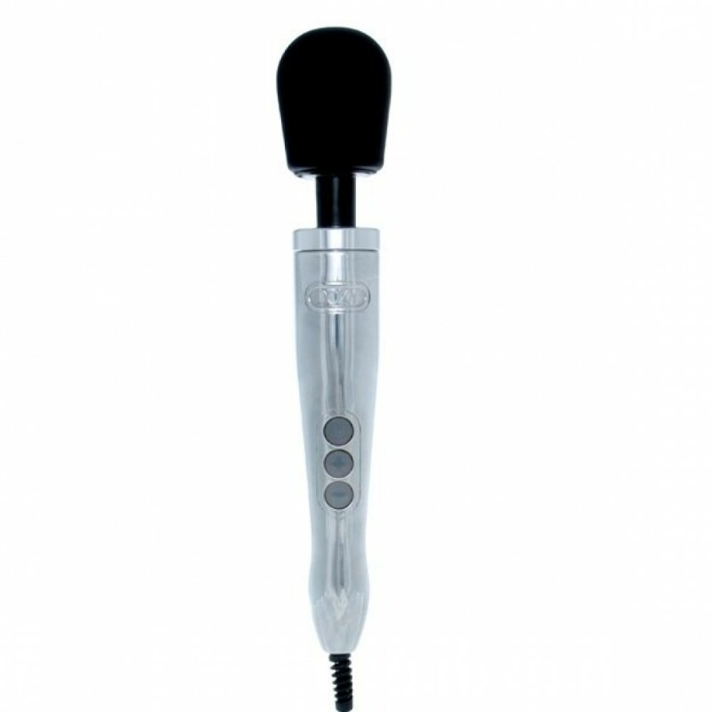 Вібромасажер мікрофон DOXY Die Cast Vibrator Silver - Зображення 1