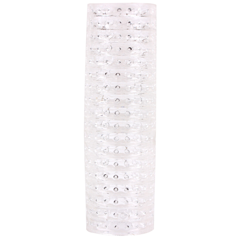 Мастурбатор рельєфний Chisa Stroke Sleeve, прозорий, 13.6 х 3.3 см - Зображення 1