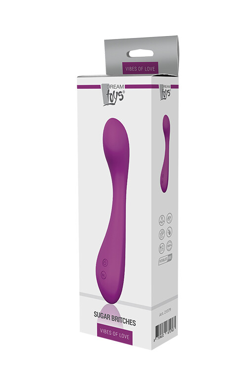 Вібратор для точки G Dream Toys фіолетовий, 21.5 х 3.6 см - Зображення 1