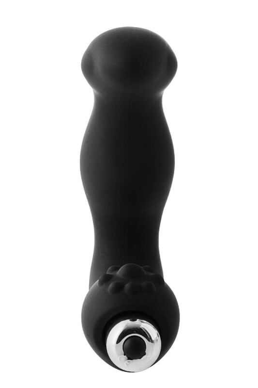 Вібромасажер простати Dream Toys Fantasstic рельєфний, чорний, 11.3 х 3.3 см - Зображення 3