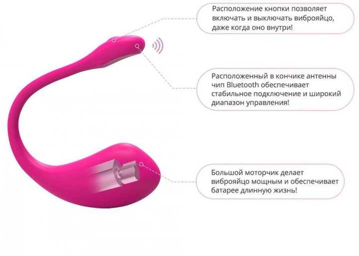 Віброяйце Lovense Lush 3 з керуванням через додаток, рожеве, із силікону, 18 х 3.5 см - Зображення 6