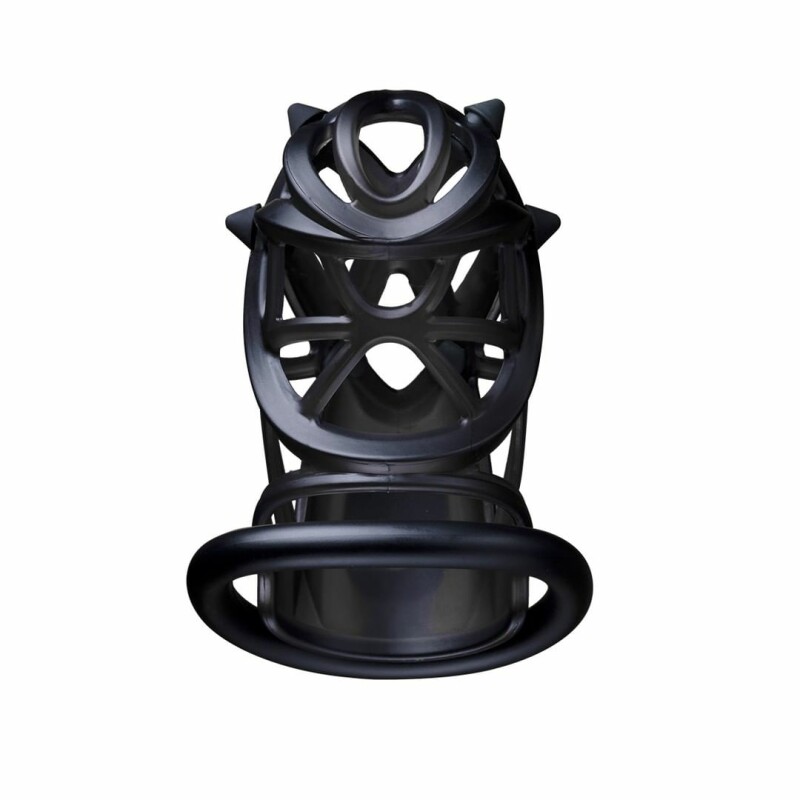 Чоловічий пояс вірності UPKO Caged Beast Male Chastity Device Kit, чорний - Изображение 8