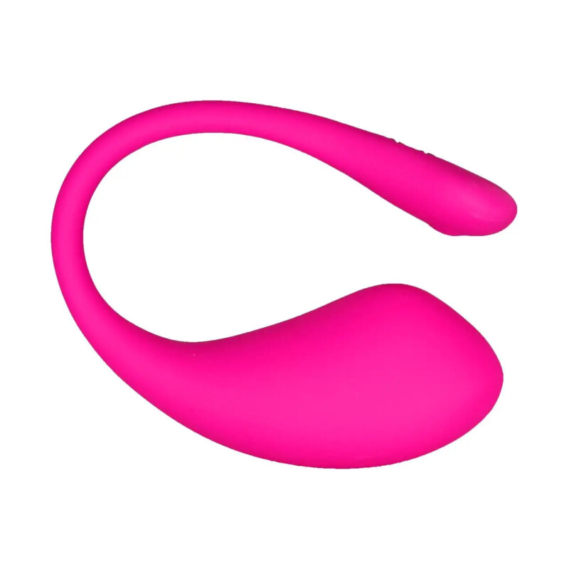 Віброяйце Lovense Lush 3 з керуванням через додаток, рожеве, із силікону, 18 х 3.5 см - Зображення 2